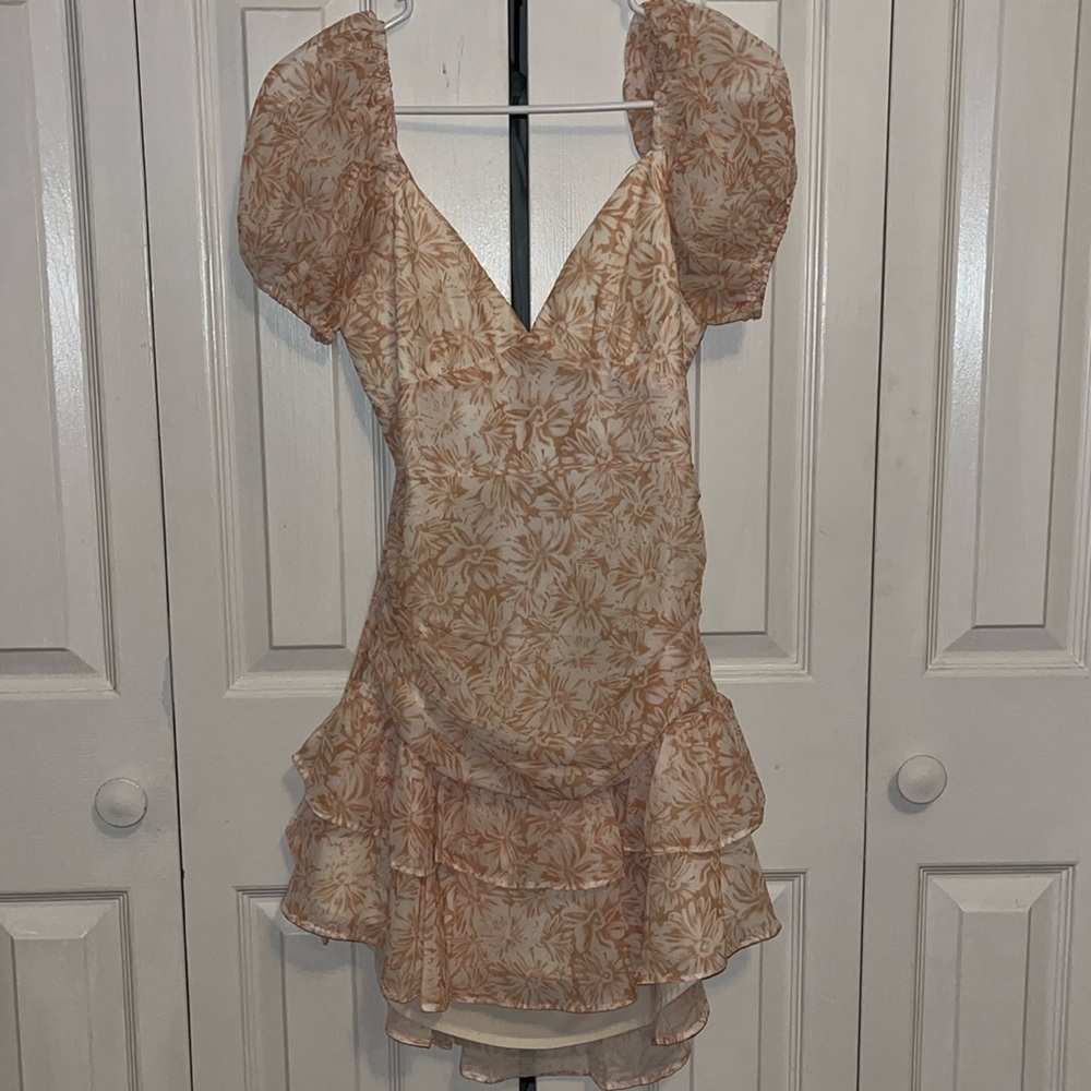 Hello Molly “Cute Gaze Dress” in Orange Size M US 6 AUS 10